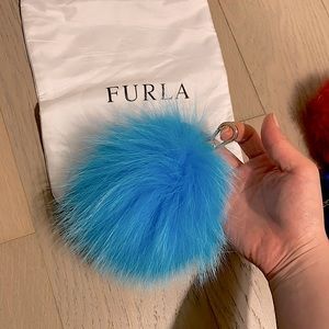 Furla Fox Fur Fuzzy Charm